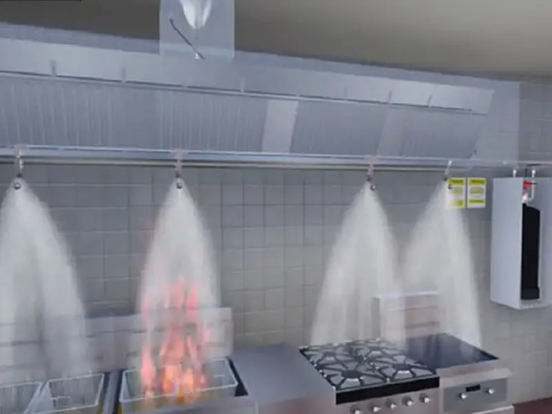 Davlumbaz Söndürme Sistemleri